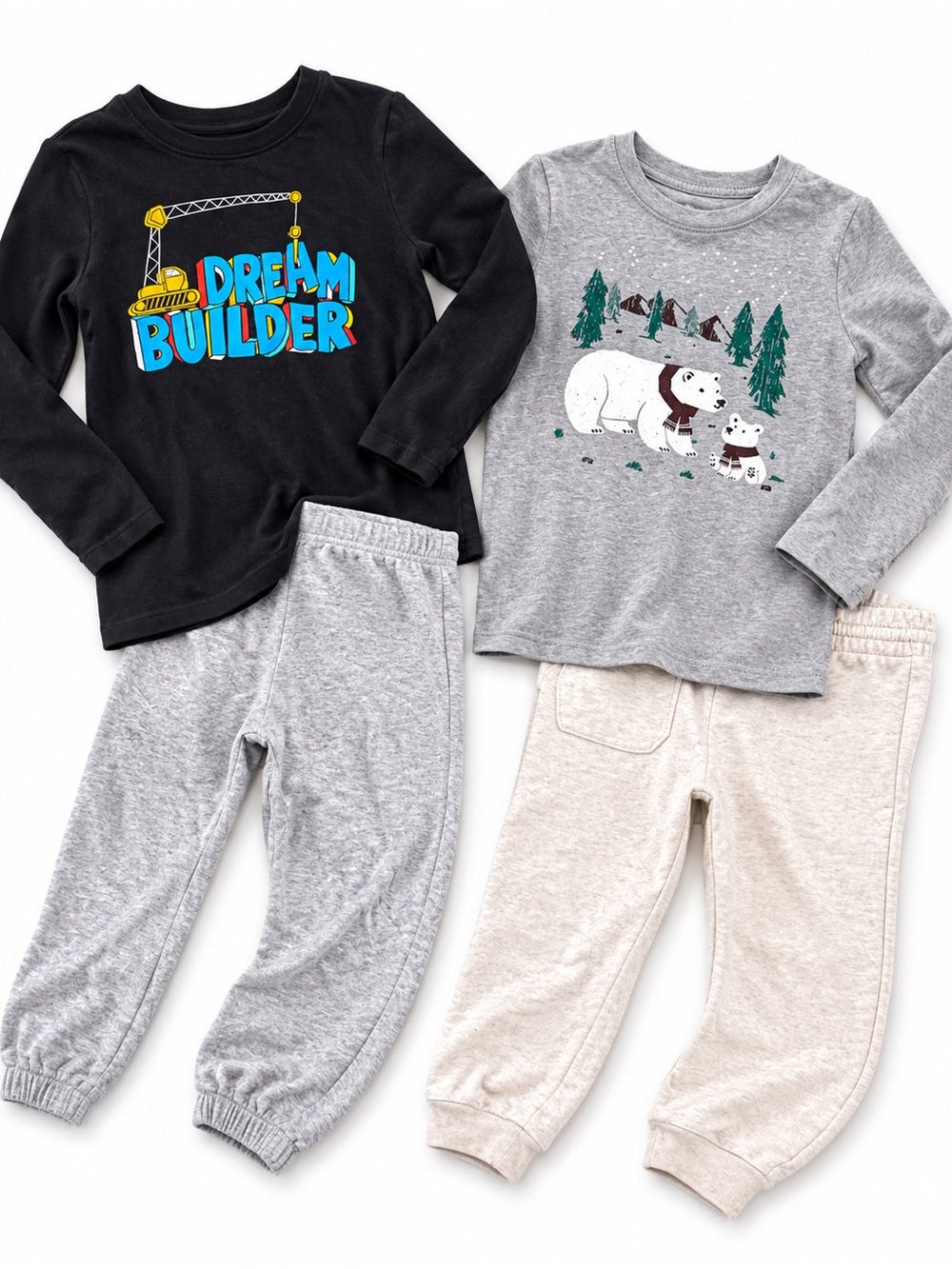 Boys 4T Loungewear Bundle Old Navy Dream Builder Cat & Jack